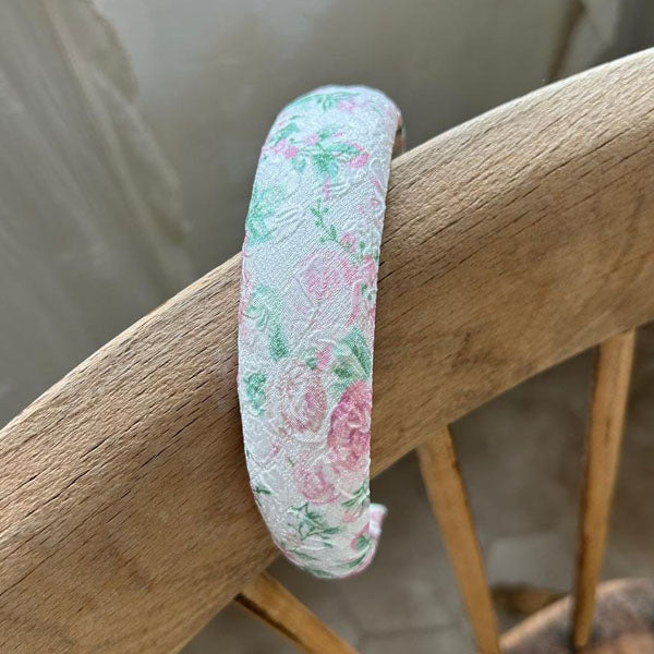 Jacquard Hairband Korean kids accessory in floral made in Korea