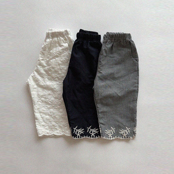 Bibi Pants Korean infant pants in ivory made in Korea