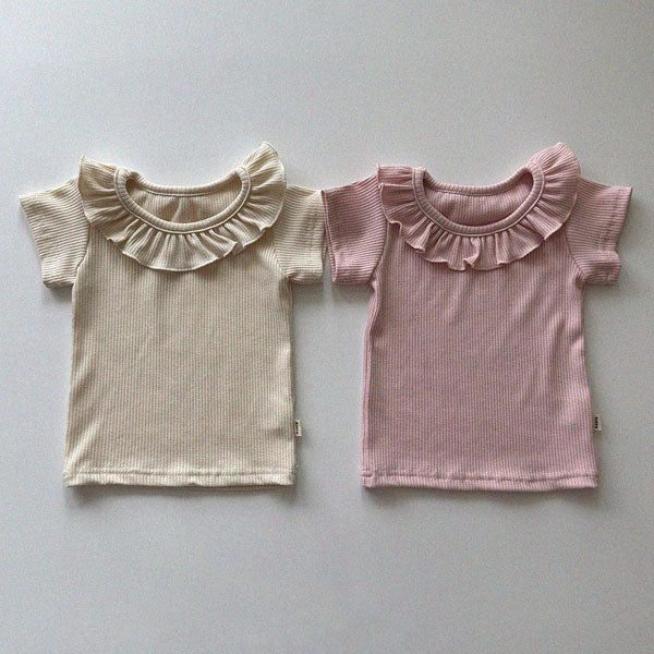Olivia Blouse Korean infant blouse in yellow made in Korea
