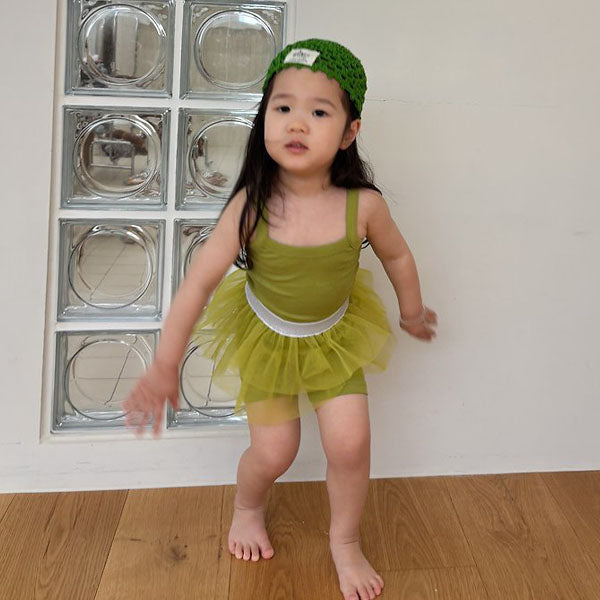 Tutu Skirt Korean toddler skirt in pink made in Korea