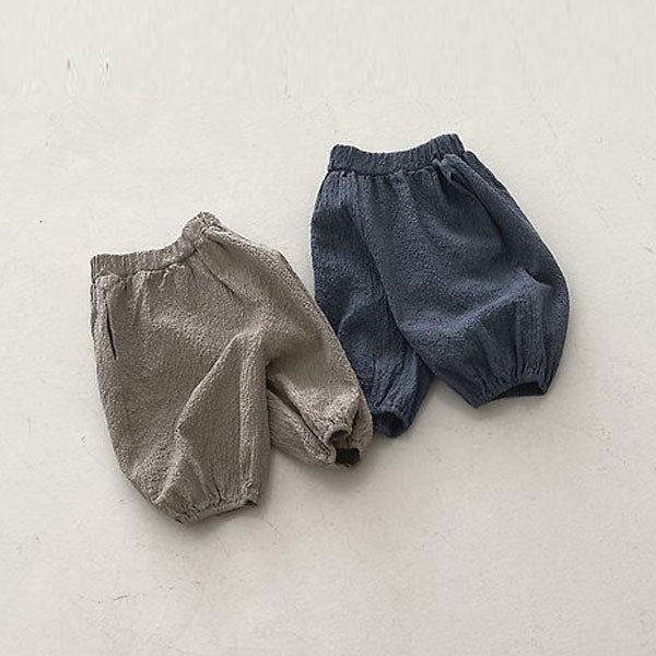 Spring Pants Korean toddler pants in mocha made in Korea