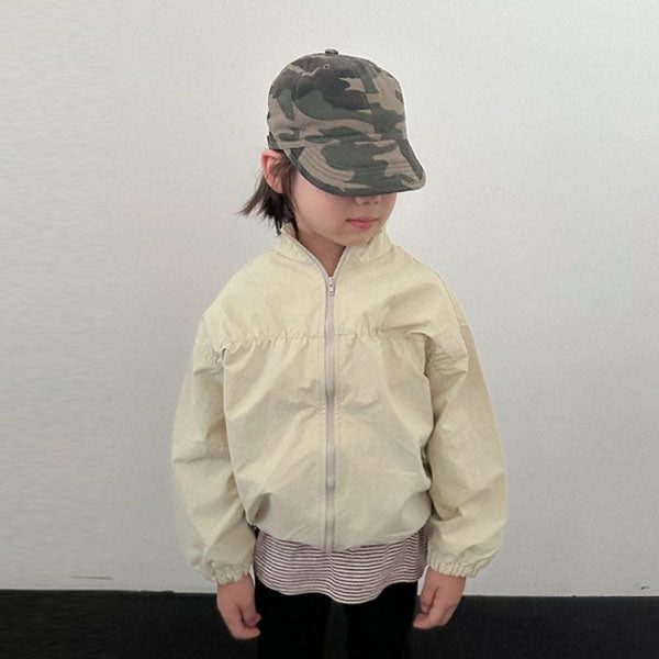 Camo Cap Korean toddler accessory in camo made in Korea