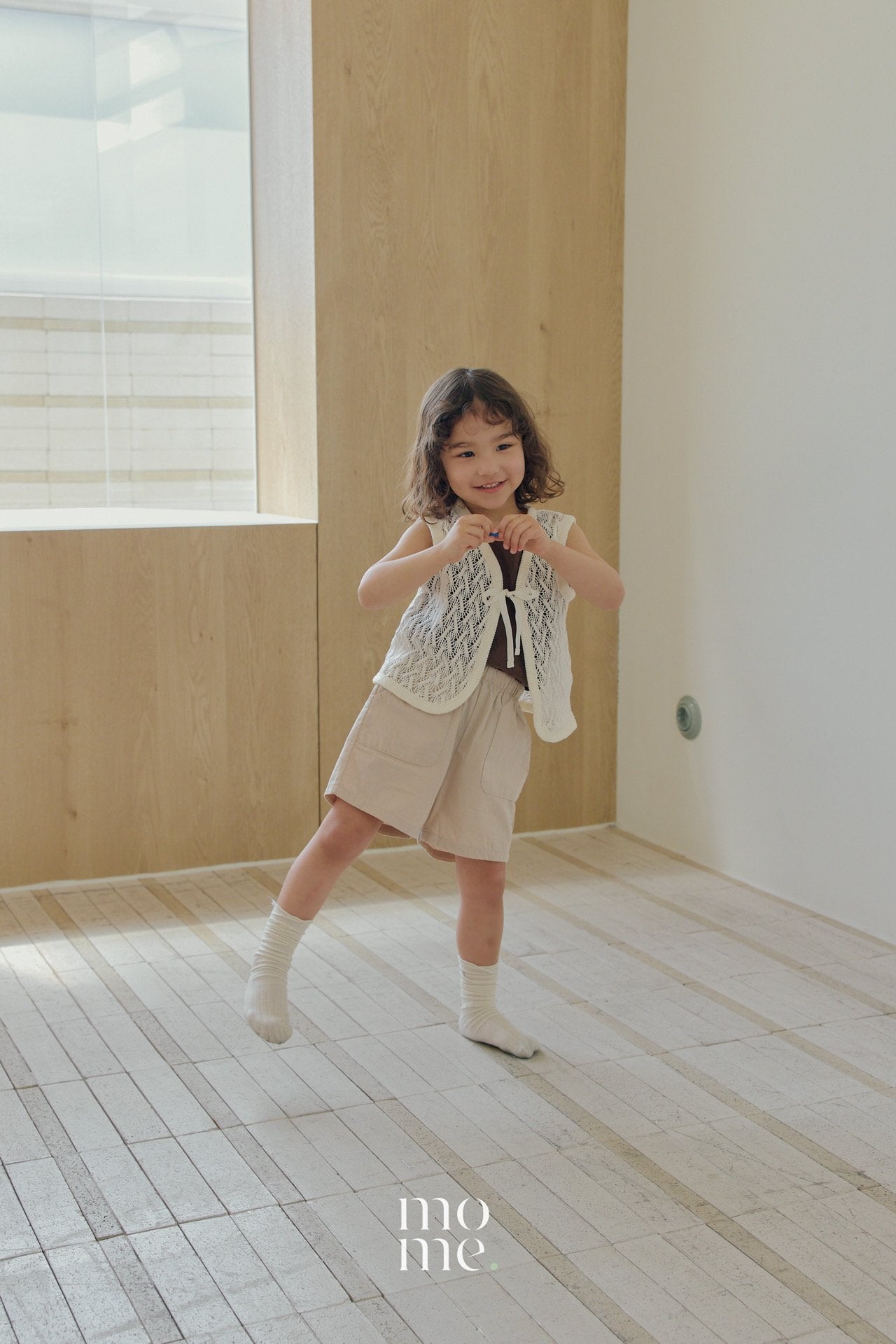 Daily Cotton Shorts Korean toddler shorts in pink made in Korea