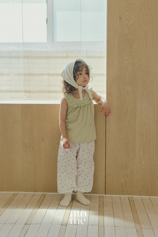 Vanilla Blouse Korean toddler blouse in ivory made in Korea