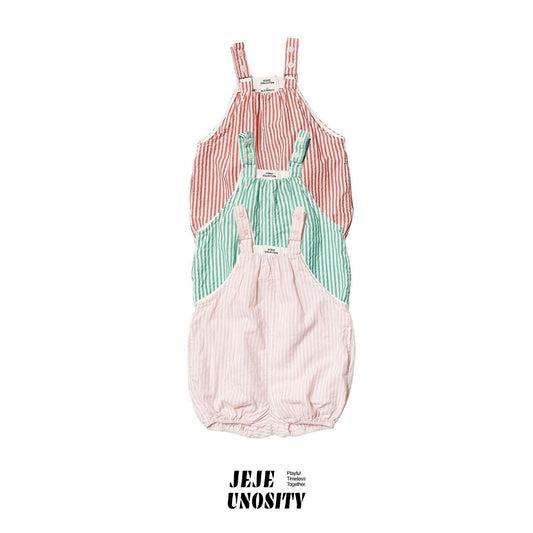 2.5 Overalls Korean toddler overall in pink made in Korea