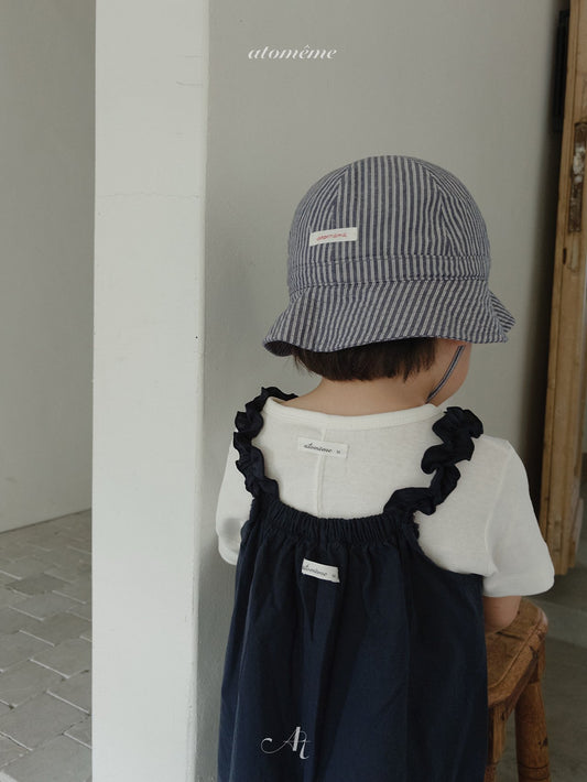 Blackberry Panel Tee Korean toddler t-shirt in ivory made in Korea
