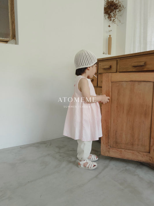 Gelato Pants Korean toddler pants in beige made in Korea