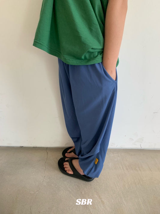 Aircon Pants Korean toddler pants in blue made in Korea