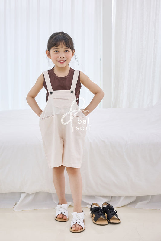 BB469 Like Sandals Korean toddler shoes in white made in Korea