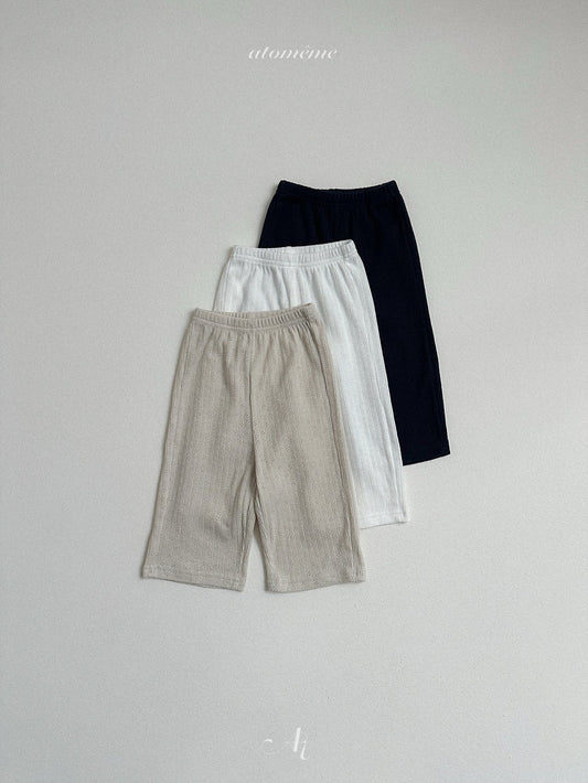 Parfait Pants Korean toddler pants in ivory made in Korea