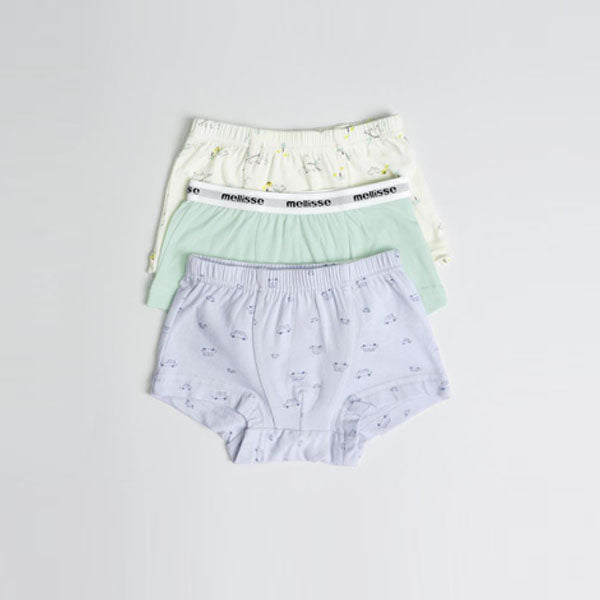 Modal Boxer Briefs - CM Mini Dino Korean toddler underwear in cm mini dino made in Korea