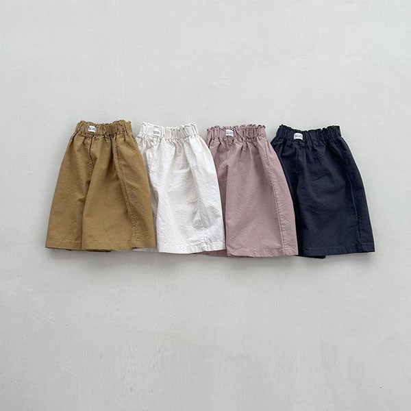 Martin Pants Korean toddler pants in mustard made in Korea