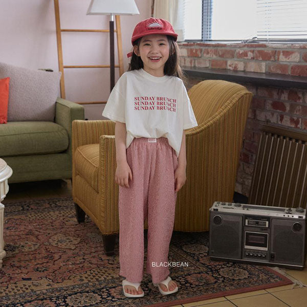 Muse Pants Korean toddler pants in red made in Korea