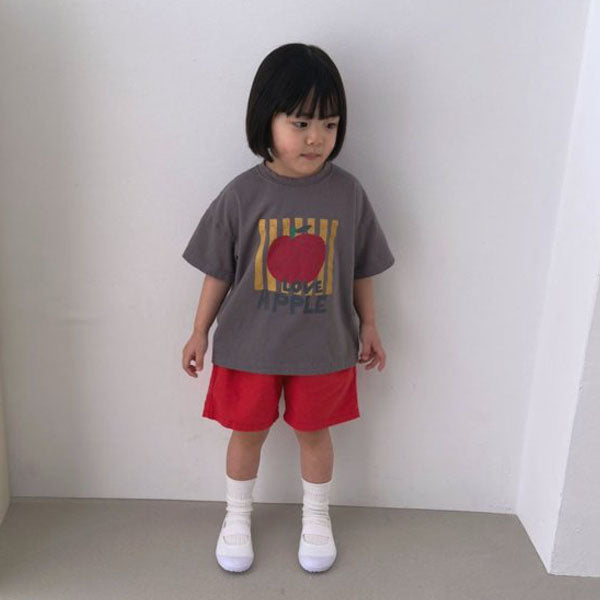 Tutu Cotton Pants Korean toddler pants in denim blue made in Korea