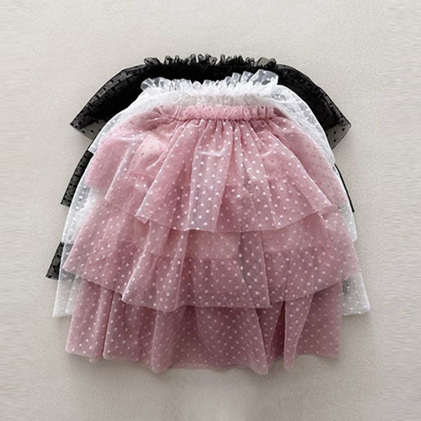 Noah Skirt Korean toddler skirt in ivory made in Korea