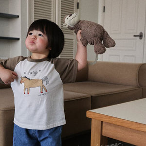 Pony Raglan Short Sleeve Tee