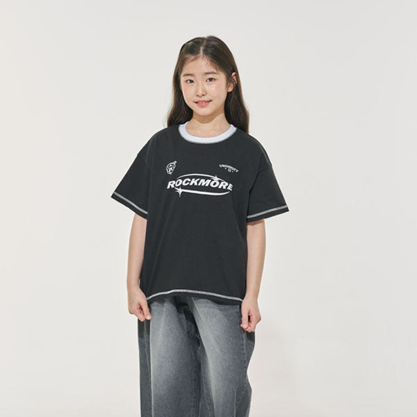 Rocky Tee Korean juniors t-shirt in white made in Korea