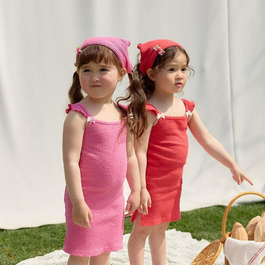 acc) Chacha Headband Korean toddler accessory in red made in Korea