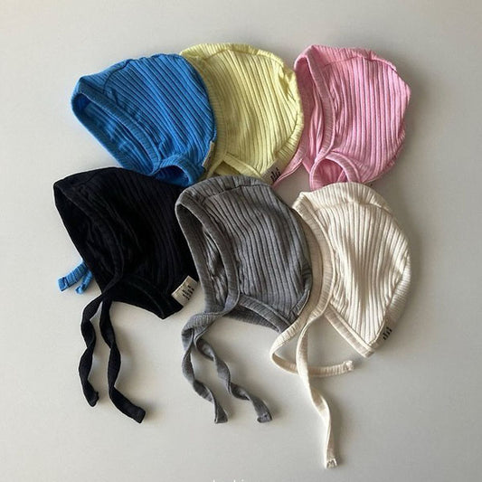 Sweet Bonnet Korean infant accessory in black made in Korea