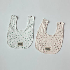 Jacquard Flower Bib