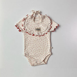 Heart Short Sleeve Bodysuit