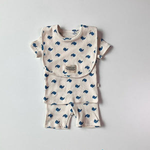 Blue Whale Short Sleeve Set-Up