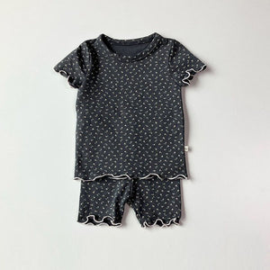 Carrot Flower Short Sleeve Set-Up