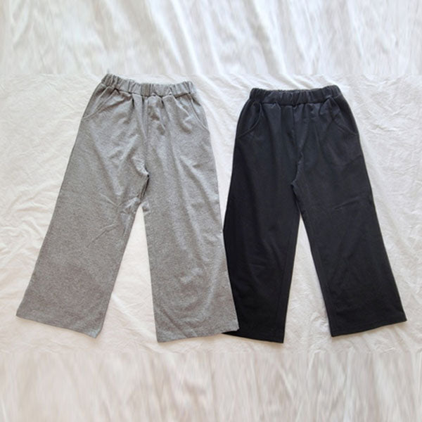 Summer Straight Pants Korean juniors pants in heather made in Korea