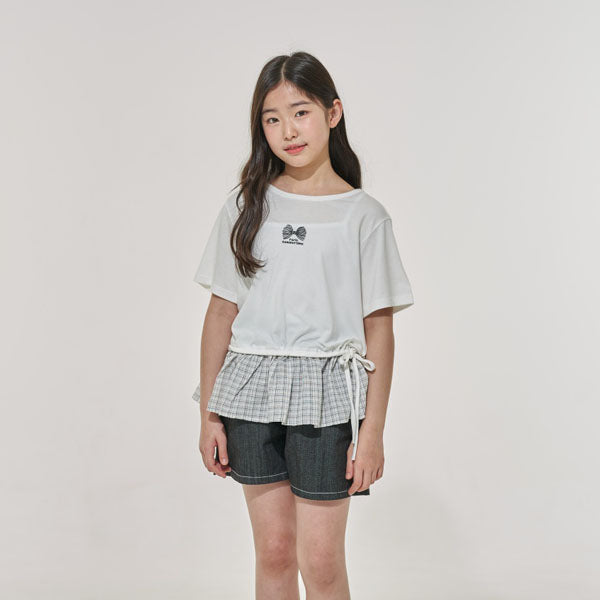 Candy Tee Korean juniors t-shirt in ivory made in Korea