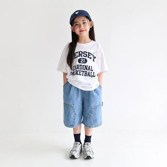 Double Knee Carpenter Pants Korean toddler pants in charcoal made in Korea