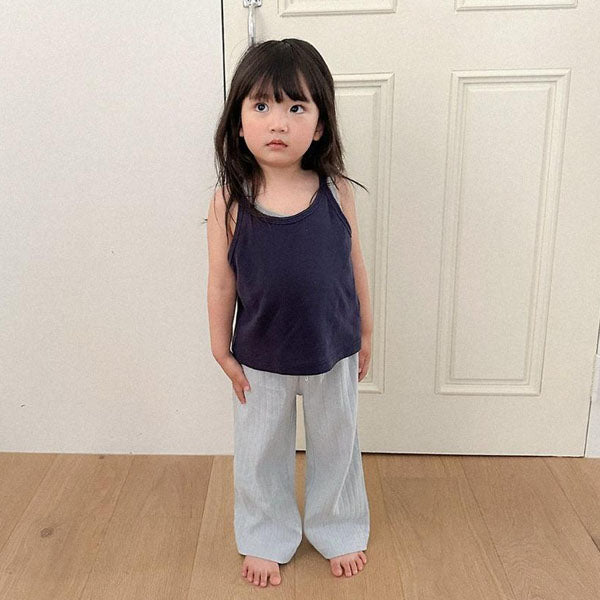 Brandy Pants Korean toddler pants in ivory made in Korea