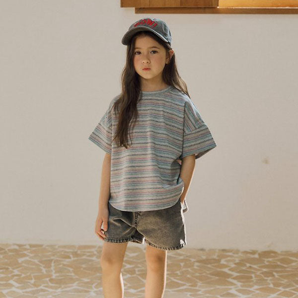Pang Cap Korean kids accessory in brown made in Korea