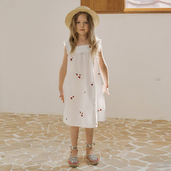 Alley Dress - Embroidery Korean toddler dress in embroidery made in Korea