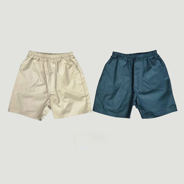 Pocket Beige Shorts Korean toddler shorts in beige made in Korea