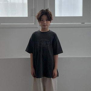 Panel Pigment Short Sleeve Tee