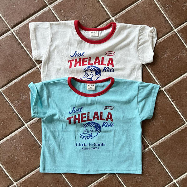 Big Boy Tee Korean toddler t-shirt in white made in Korea