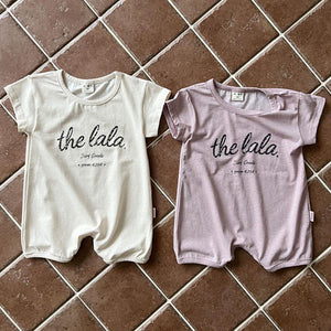 Lettering Bodysuit