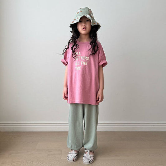 Mua Pants Korean toddler pants in camel made in Korea