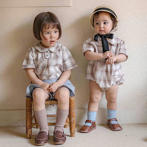 Oliver Check Bodysuit