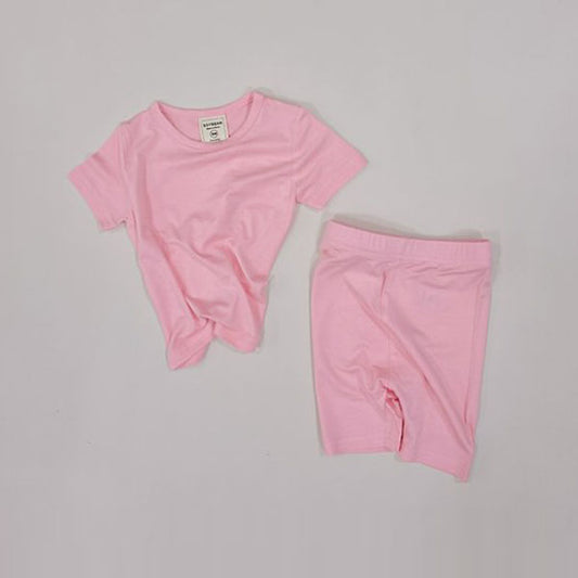 Summer Loungewear Korean toddler loungewear in olive made in Korea
