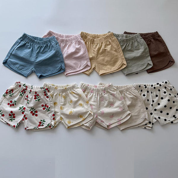 Summer Shorts Korean infant shorts in blue made in Korea