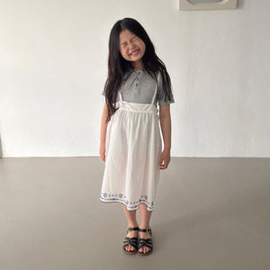 Clean Embroidered Dress