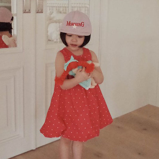 Anne Bon Ball Cap Korean kids accessory in pink made in Korea