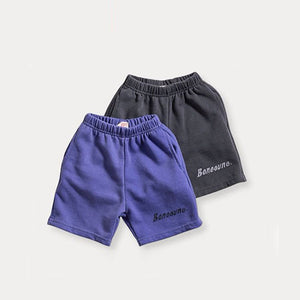 Letter Pigment Shorts