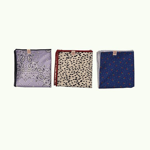 Summer Pattern Bandana Korean kids bandana in paisley made in Korea