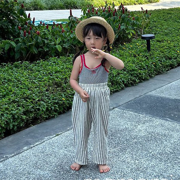 Summer Mood Pants Korean toddler pants in white made in Korea