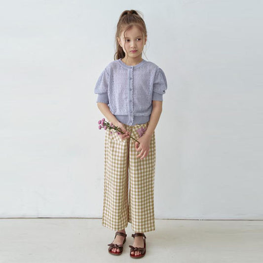 Pineapple Pants Korean toddler pants in beige made in Korea