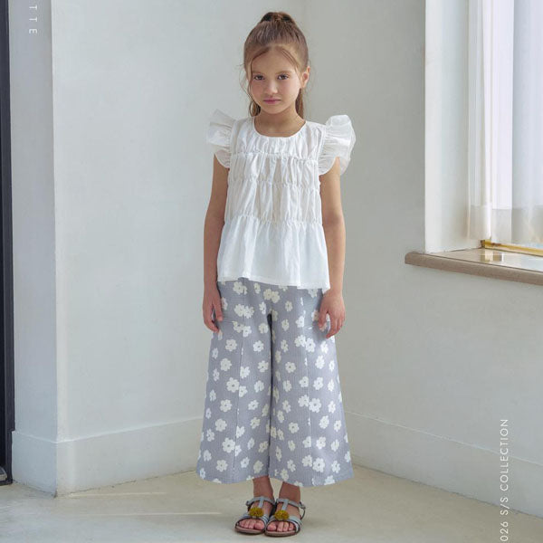 Lucy Pants Korean toddler pants in solid color made in Korea