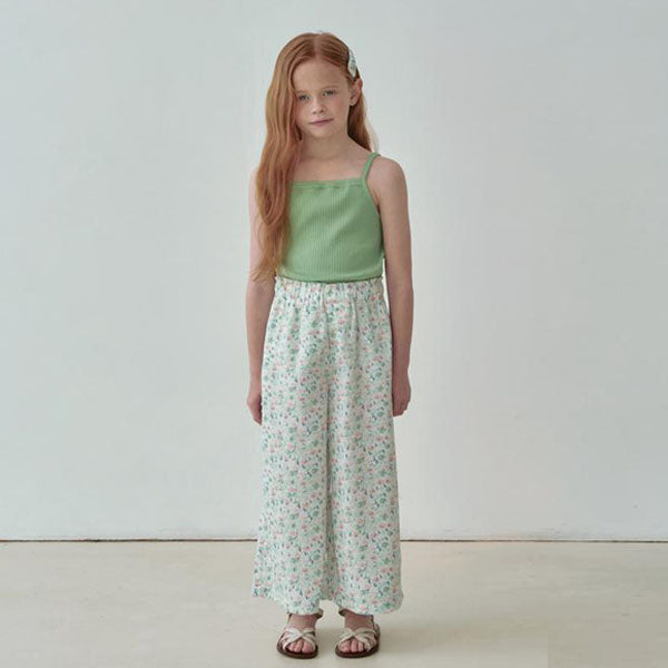 Saffron Pants Korean toddler pants in blue yellow made in Korea