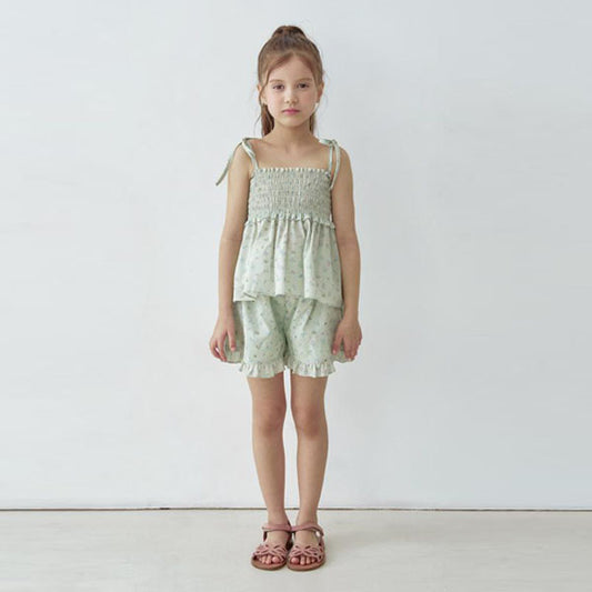 Solar Set Korean toddler set in beige made in Korea